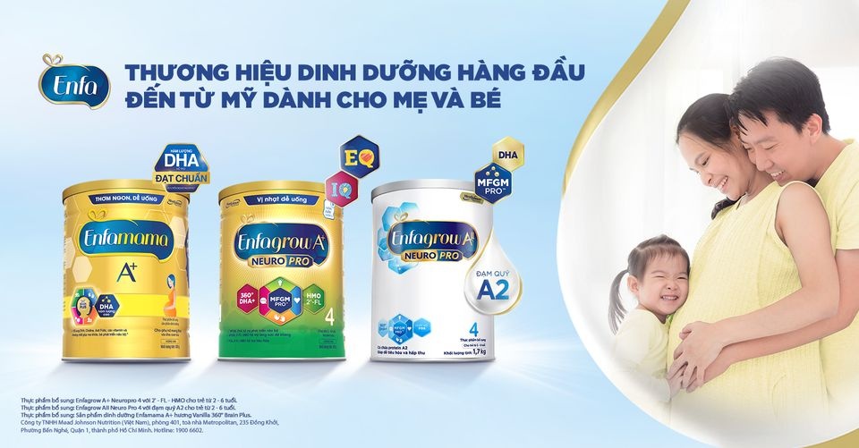 Sữa cho mẹ bầu Enfa